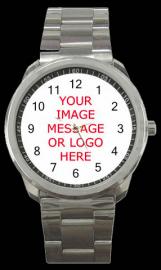 PERSONALISED PHOTO WATCH SPORTS 
